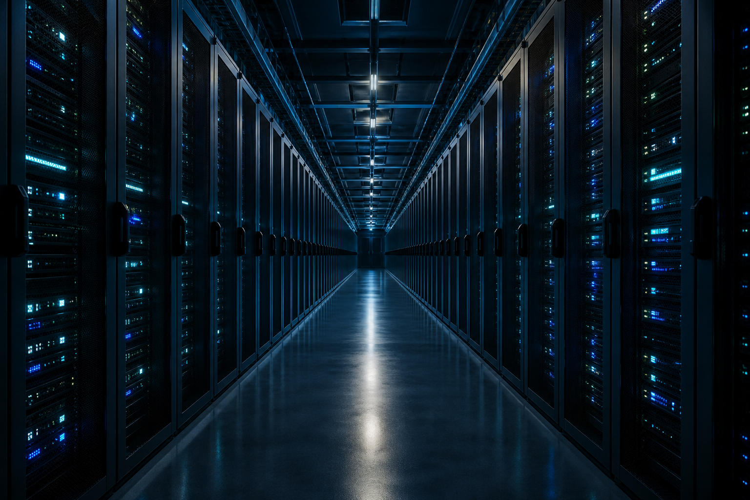 Enterprise data center infrastructure — the backbone of every Managed Server Space hosting plan